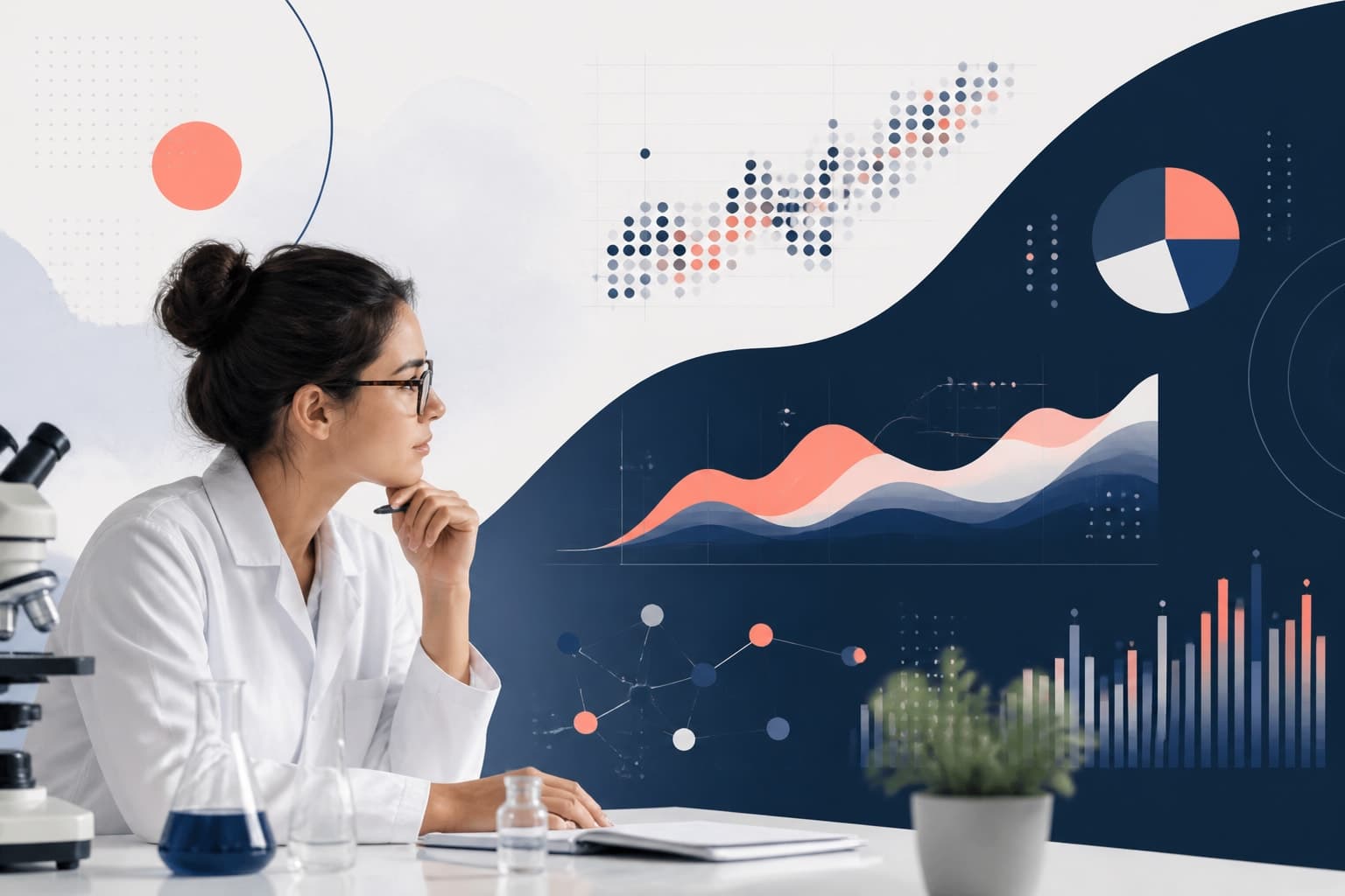 Editorial cover image for The Researcher's Guide to Data Visualization for Researchers: Charts That Tell a Story