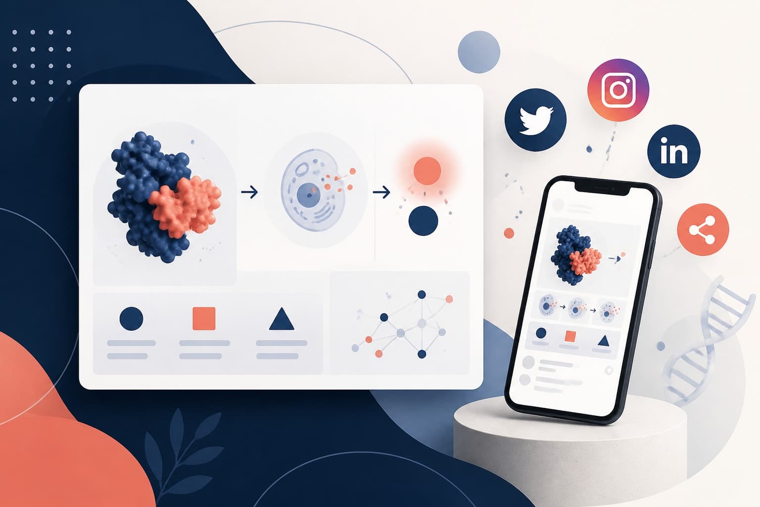 Editorial cover image for How to Create a graphical abstract for social media Reuse