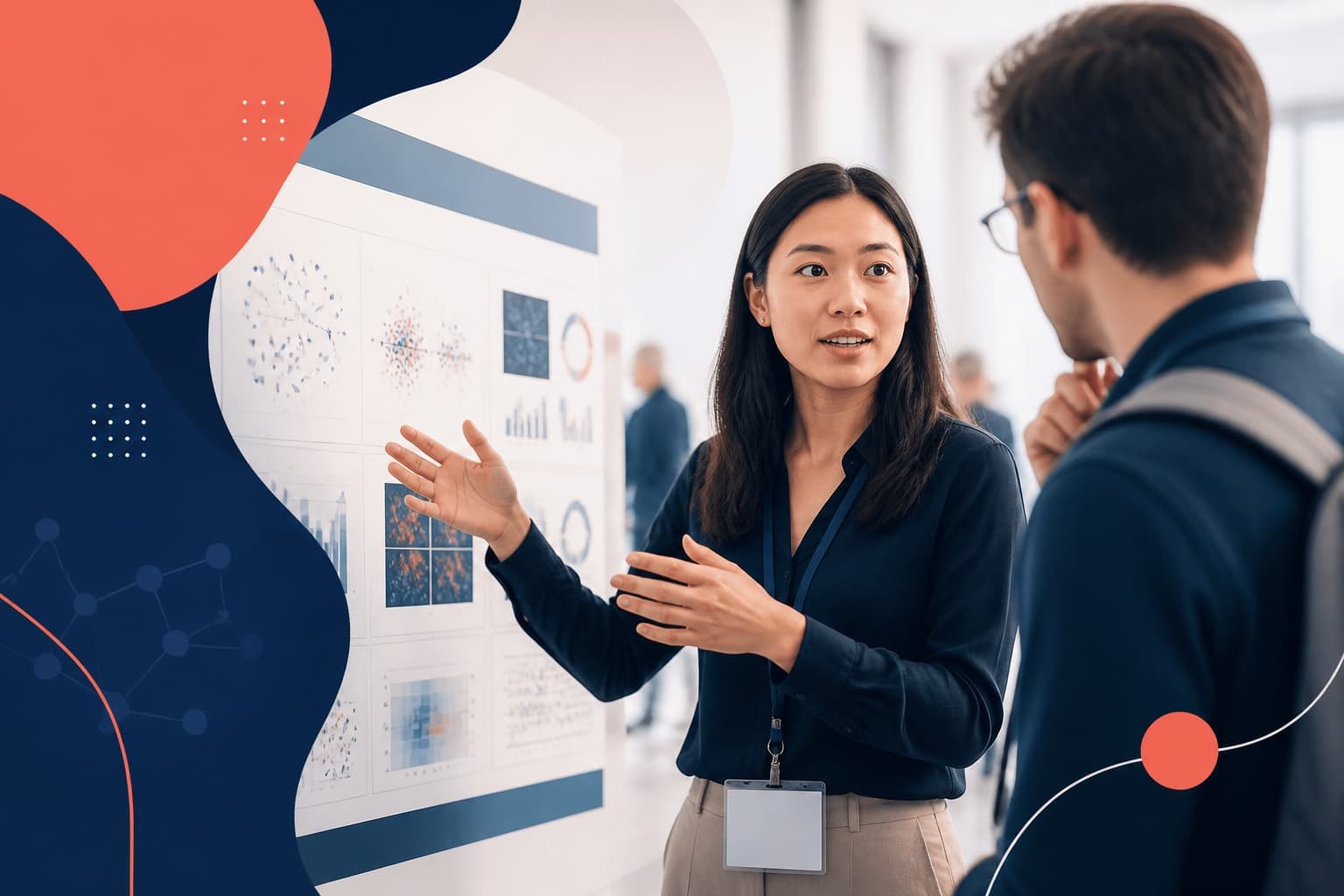 Editorial cover image for Conference Poster Elevator Pitch: How to Explain Your Work Fast