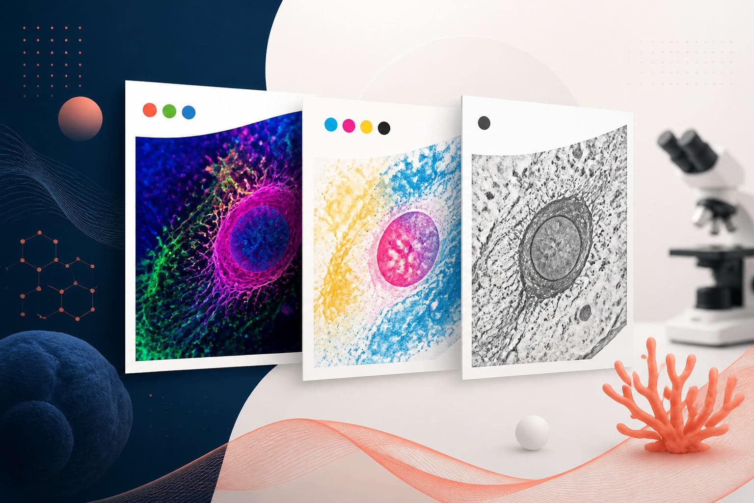 Editorial cover image for RGB, CMYK, and Grayscale: color mode journal figures Guide